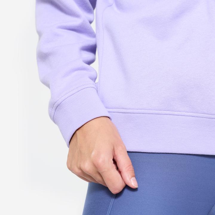 Immagine prodotto Domyos Sweatshirt Damen Baumwollgewebe - lavendel (XL)