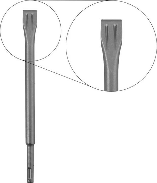 Produktbild kwb SDS plus Meissel für Bohrhammer, Flachmeissel, 250 mm
