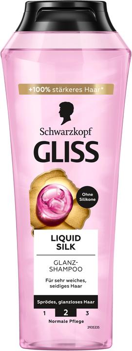 Gliss Shampoo Liquid Silk (250 ml, Flüssiges Shampoo)