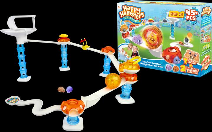 Actual product image Jazwares Critter Coasters - Happy Hamsters - Starter Kit (YL120001)