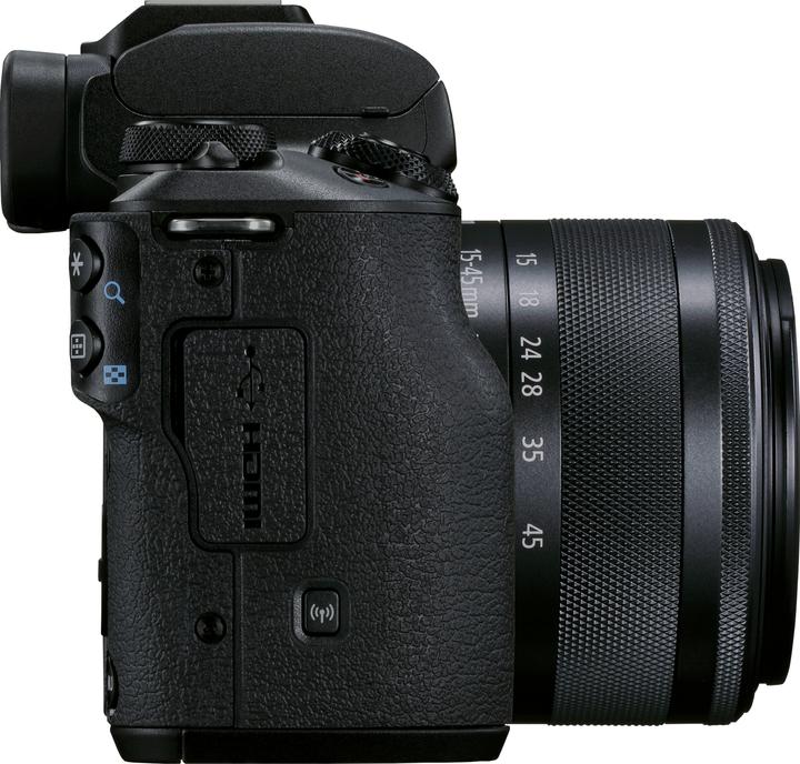 Produktbild Canon EOS M50 Mark II (15 - 45 mm, 24 Mpx, APS-C / DX)