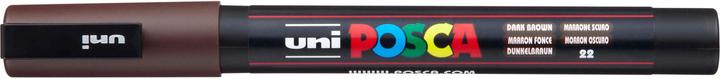 Actual product image Posca Marker PC-3M round tip (Brown, 1.30 mm, 1 x)