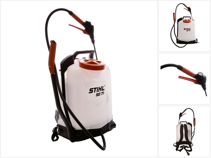 Actual product image Stihl 42550194970 Hand sprayer, SG 71, silver, 40 x 40 x 80 cm, 42550194970 (42550194970) (18 l)