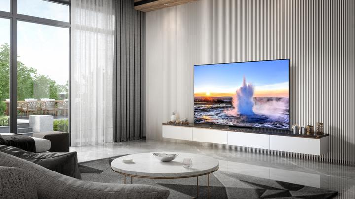 Actual product image Samsung Series 8 TV QE85QN800CTXZT Neo QLED 8K, Smart TV 85' Neural Quantum 8K Processor, Dolby Atm (85", QN800C, NeoQLED)