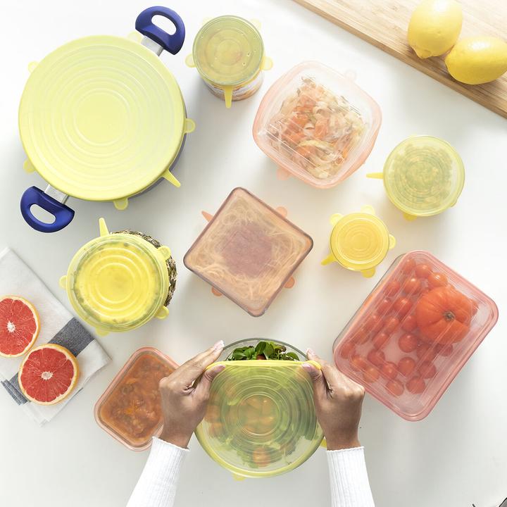 Actual product image InnovaGoods Set with reusable food sleeves - 10 pieces (1 x)