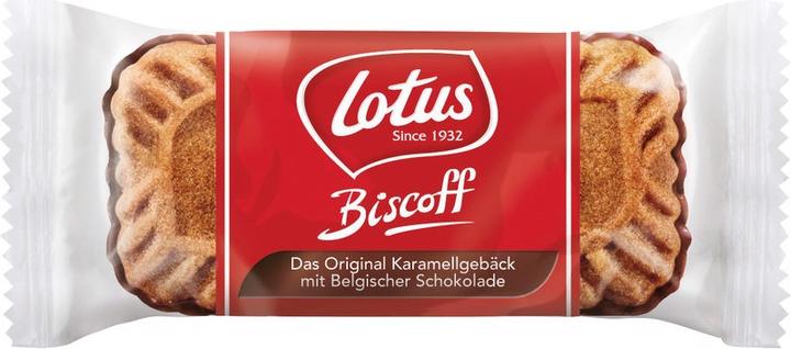 Produktbild Lotus Karamellgebäck Biscoff mit Schokolade (200 Stk., 1470 g)