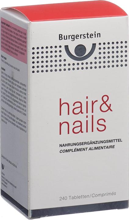 Burgerstein Hair & Nails (240 Stück, Tabletten, 600 g)