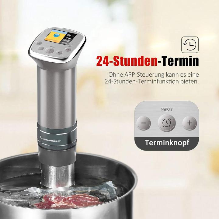 Produktbild KitchenBoss Sous-Vide Stick G321 Silver