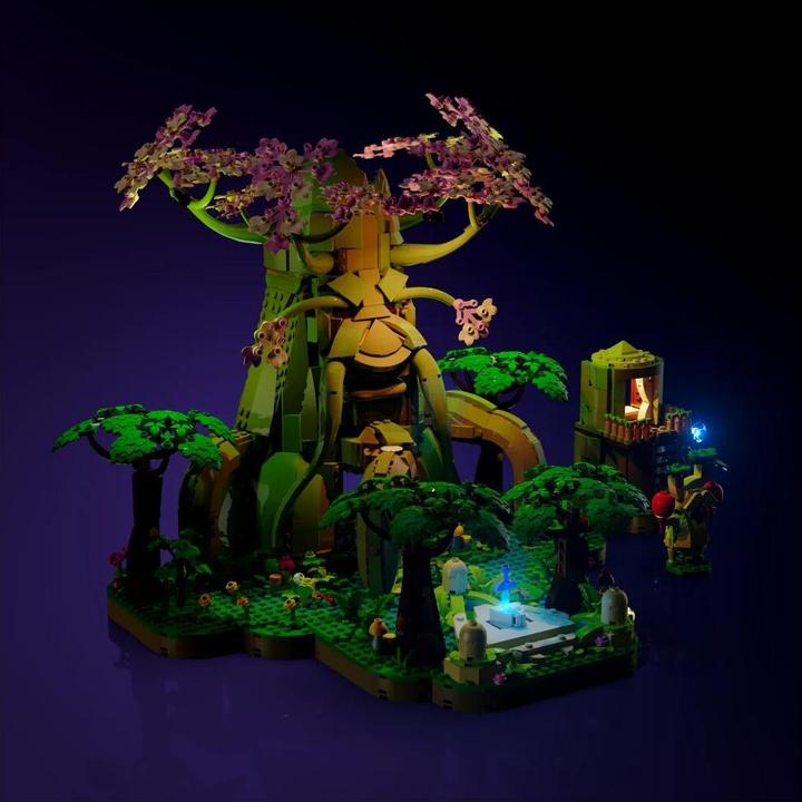 Immagine prodotto Light my bricks Set di luci LED LMB 2.0 per LEGO 77092 The Legend of Zelda - Albero Deku 2-in-1