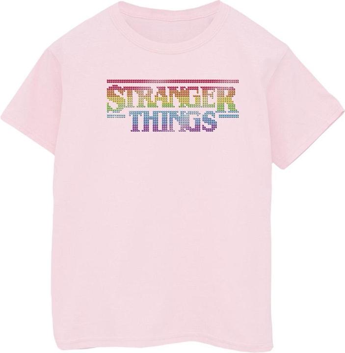 Produktbild Netflix Stranger Things Rainbow Dot Logo TShirt Jungen (140, 146)
