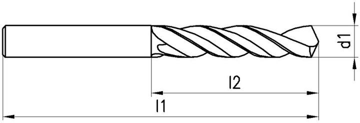 Actual product image Titex Twist drill (9 mm)