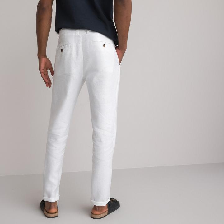 Actual product image La Redoute Collections Linen trousers (44)
