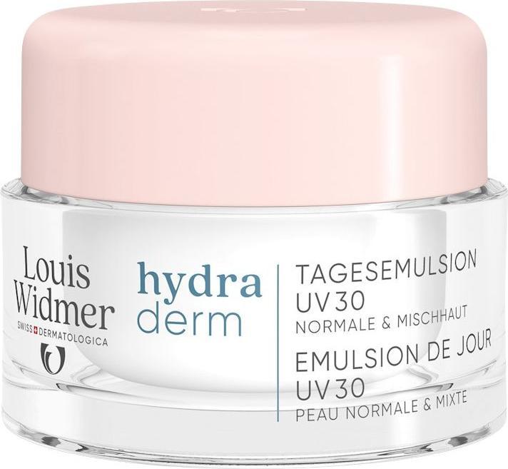 Immagine prodotto Widmer Louis Hydraderm Tagesemulsion UV30 ohne Parfum 50 ml (50 ml, Fluido viso, SPF 30)