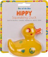 Actual product image Ootb Hippie rubber duck, approx. 10 cm
