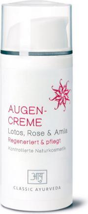 Image du produit Classic Ayurveda Crème pour les yeux Lotus, Rose & Amla, BDIH (Crème, 30 ml, Journée)
