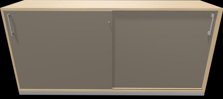 Actual product image Narbutas Choice sliding door cabinet (160 x 40 x 76 cm)