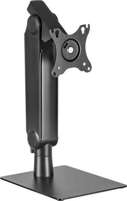 Actual product image Goobay Free-standing single monitor mount, black (Table, 32")