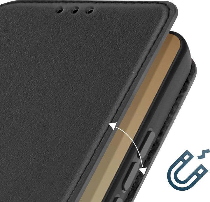 Actual product image Avizar Classic Edition, back cover with magnetic flap Series (Xiaomi Poco M6 Pro)