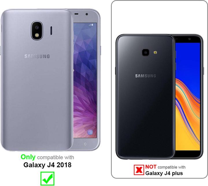 Produktbild Cadorabo Flip wie Invisible Cover (Samsung Galaxy J4 (2018))