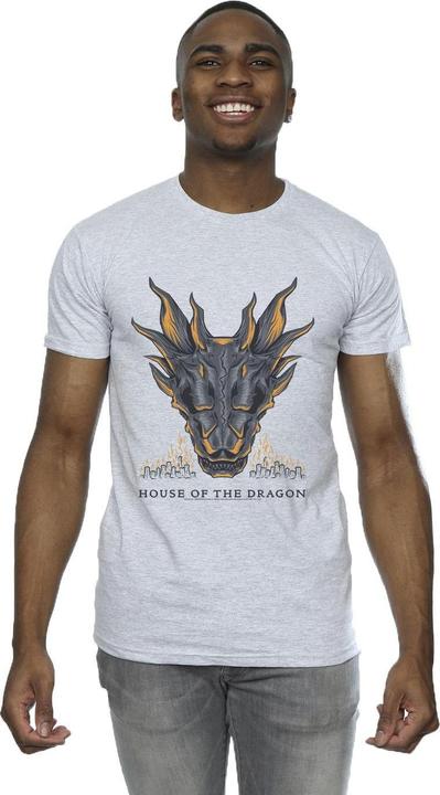 Image du produit Game of Thrones - T-shirt DRAGON FLAMES - Homme (XXL)