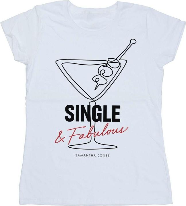 Immagine prodotto Sex and the City Single And Fabulous Maglietta Donna (M)