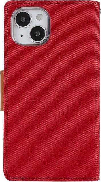 Actual product image Goospery Canvas Diary Series (Apple iPhone 14 Plus)