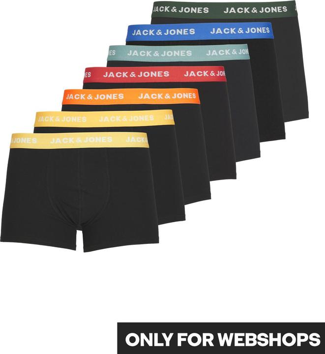 Actual product image Jack & Jones Jacvito Solid Trunks Pack Noos (XL, pack of 7)
