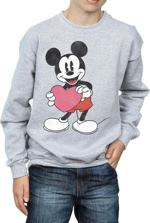 Immagine prodotto Disney Mickey Mouse Valentine Heart Felpa Ragazzi (152, 158)