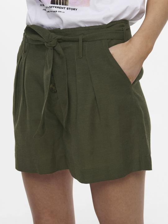 Actual product image Only High Waist Belt Shorts (40)