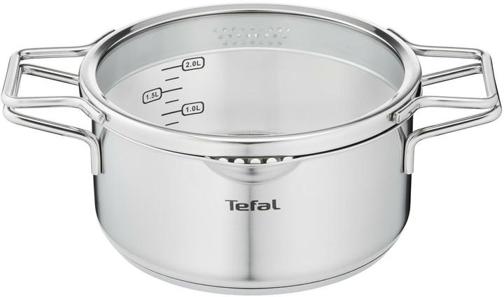 Actual product image Tefal Nordica Stewpot 20 cm (20 cm, Pot, Stainless steel)