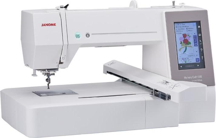 Actual product image Janome MC 550e