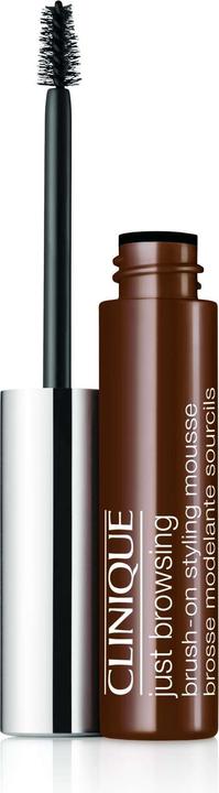 Clinique Just Browsing - Brush-On Styling Mousse 03 Deep Brown (2 ml, Schaumfestiger)