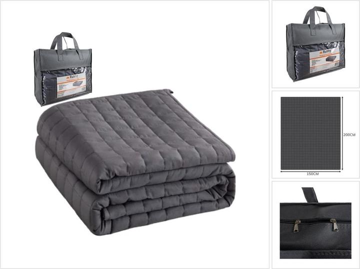 Immagine prodotto Ruhhy Coperta appesantita (8000 g, 150 x 200 cm)
