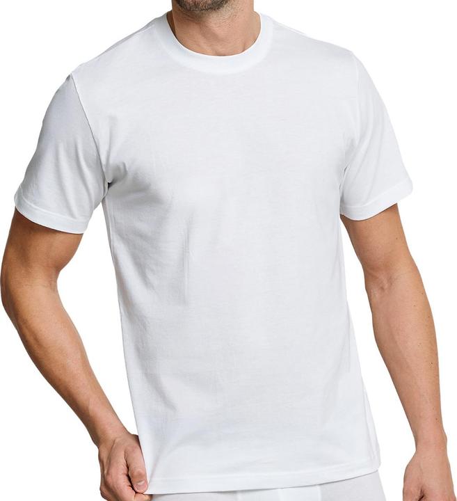 Actual product image Schiesser Pack of 4 American T-shirt round neck (M)