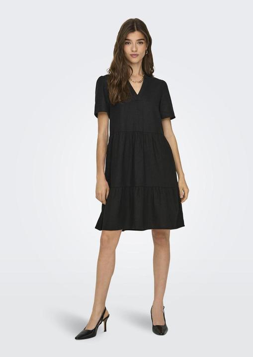 Produktbild Only Normal geschnitten V-Ausschnitt Kurzes Kleid Glockenförmiges Kleid (XL)