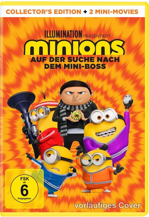 Produktbild Minions - Auf der Suche nach dem Mini-Boss - DVD (DVD, 2022, Englisch, Deutsch)
