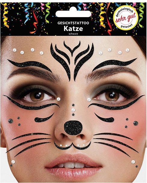 Produktbild Sombo Gesichts Tattoo Katze