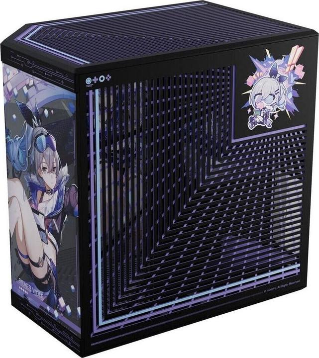 Actual product image Hyte Y70 Silver Wolf (mATX, ITX, ATX, E-ATX)