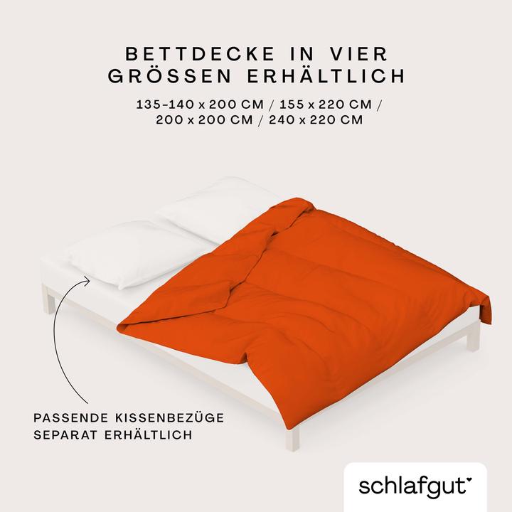Immagine prodotto schlafgut Woven Satin (Copripiumino, 200 x 200 cm)