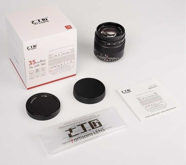 Immagine prodotto 7artisans 35 mm F/1.4 con attacco L (L-mount, Full-frame)