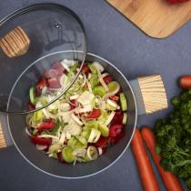 Image du produit Cook Concept faitout aluminium forge manche effet bois 24cm (24 cm, Casserole, Aluminium)