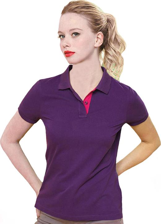 Actual product image Asquith & Fox Short sleeve contrast polo shirt (XL)