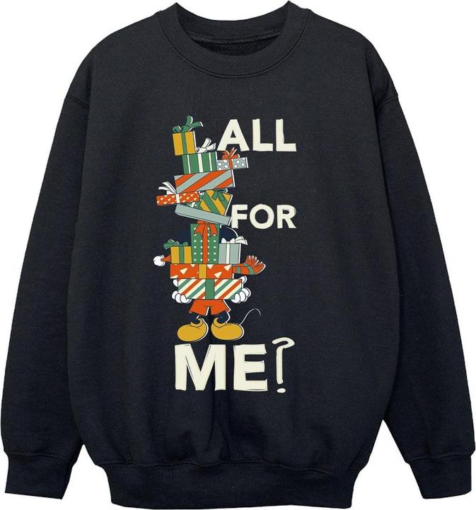 Disney Mickey Mouse Presents All For Me Sweatshirt Mädchen