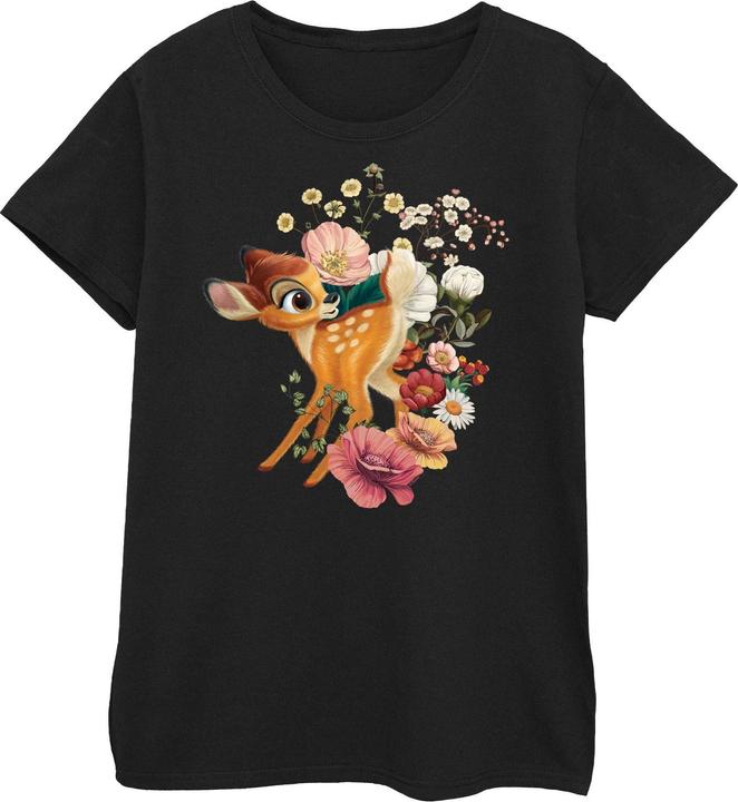 Actual product image Disney Womens/Ladies Bambi Meadow Cotton T-Shirt (XXL)