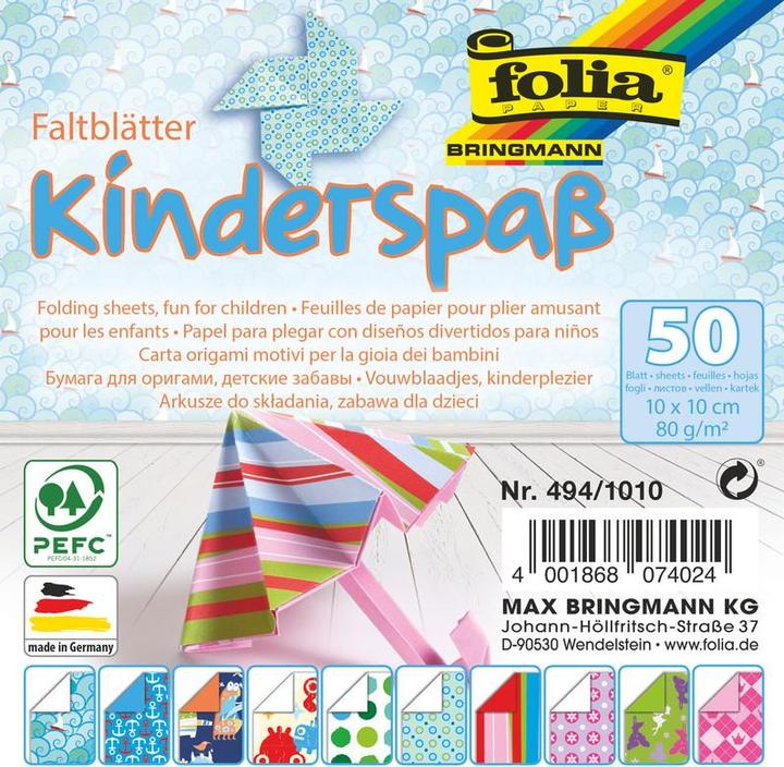 Produktbild Folia Faltblätter Kinderspass (80 g/m², 50 x)