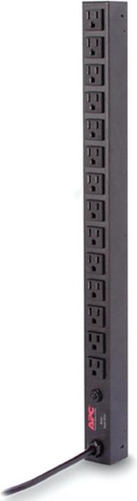 Produktbild APC Rack PDU, Basic, Zero U,, 100/120V, (14) 5-15