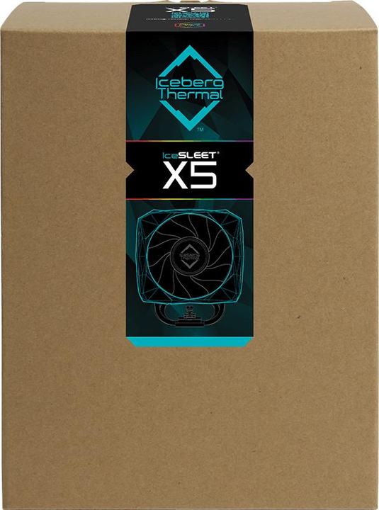Immagine prodotto Iceberg Thermal IceSLEET X5 - RGB - AM4/Intel (159 mm)