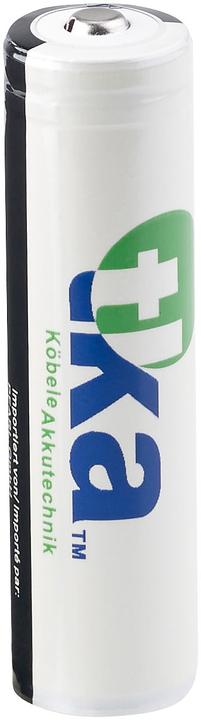 Produktbild TKA 2er-Set Lithium-Ionen-Akkus Typ 18650, PCB-geschützt (2 Stk., 18650, 2000 mAh)