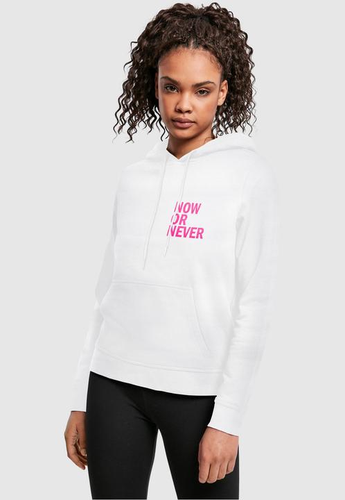 Actual product image Merchcode Ladies Now Or Never Basic Hoody - 113671 (L)