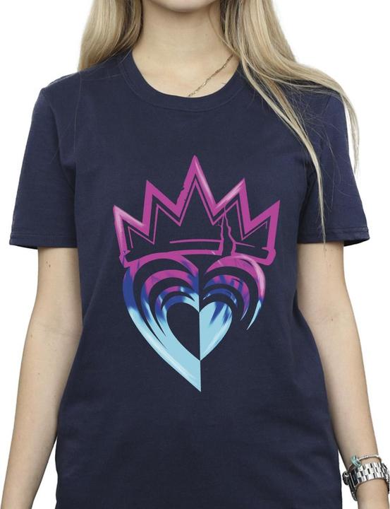 Image du produit Disney - T-shirt DESCENDANTS PINK CROWN - Femme (S)